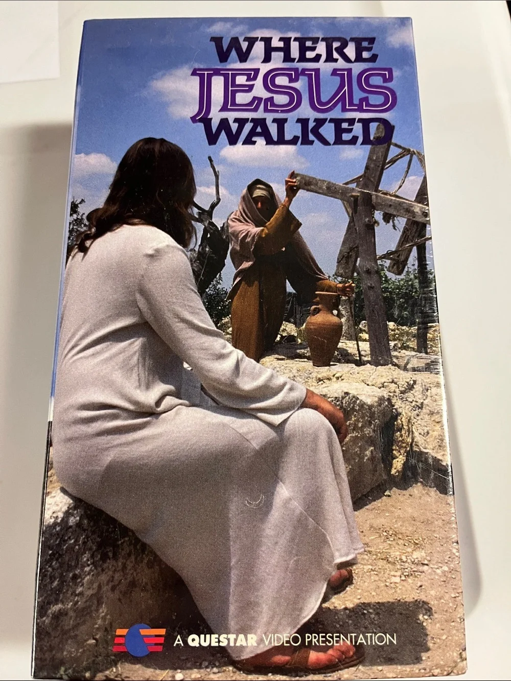 Where Jesus walked The road to the cross Volume 1 & 2 VHS Tapes